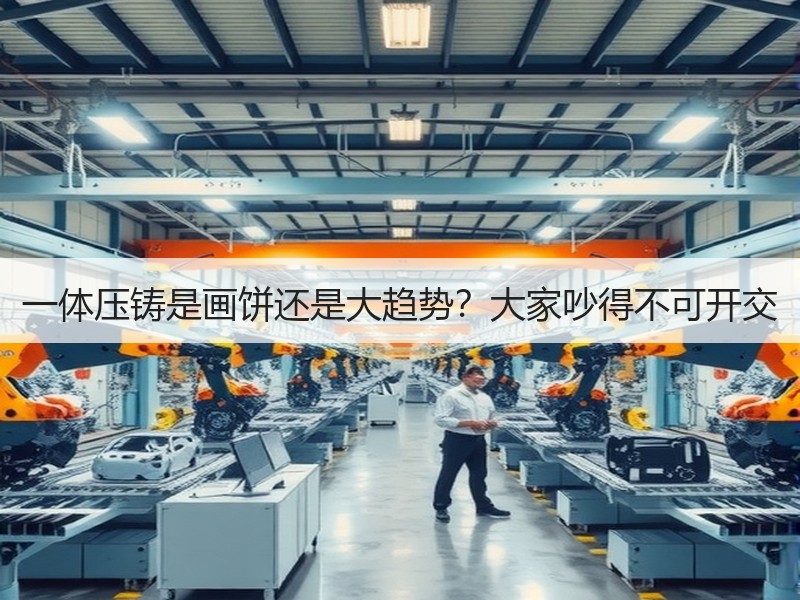 一体压铸是画饼还是大趋势？大家吵得不可开交