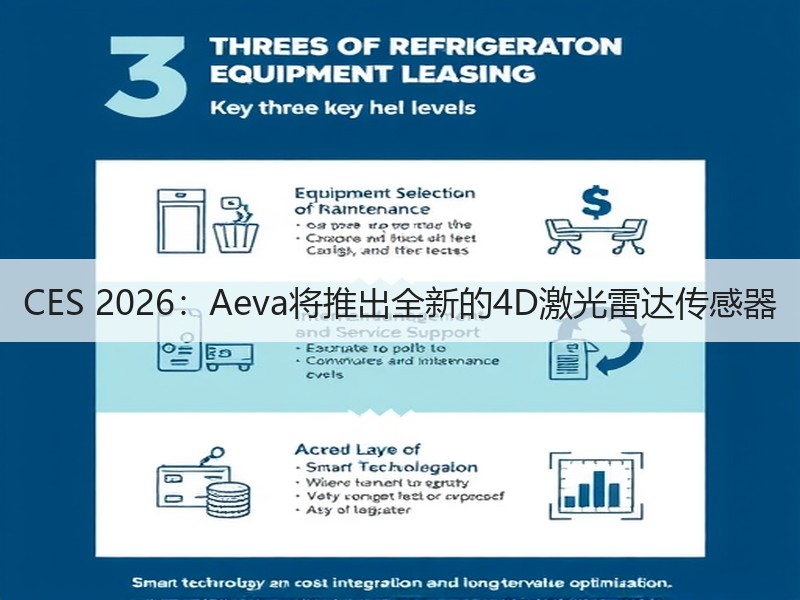 CES 2026:Aeva将推出全新的4D激光雷达传感器 CES 2026:Aeva将推出全新的4D激光雷达传感器