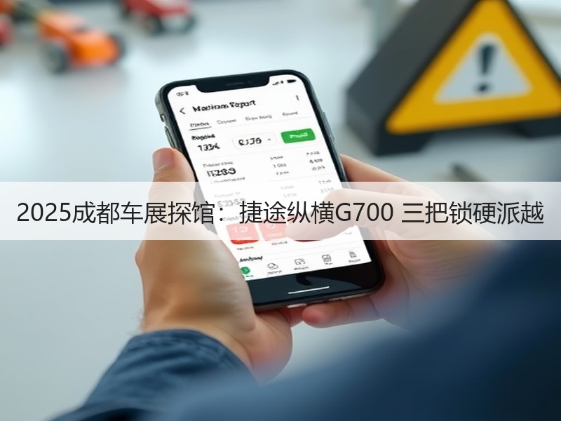 2025成都车展探馆：捷途纵横G700 三把锁硬派越