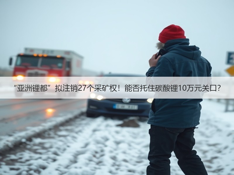 “亚洲锂都”拟注销27个采矿权！能否托住碳酸锂10万元关口？