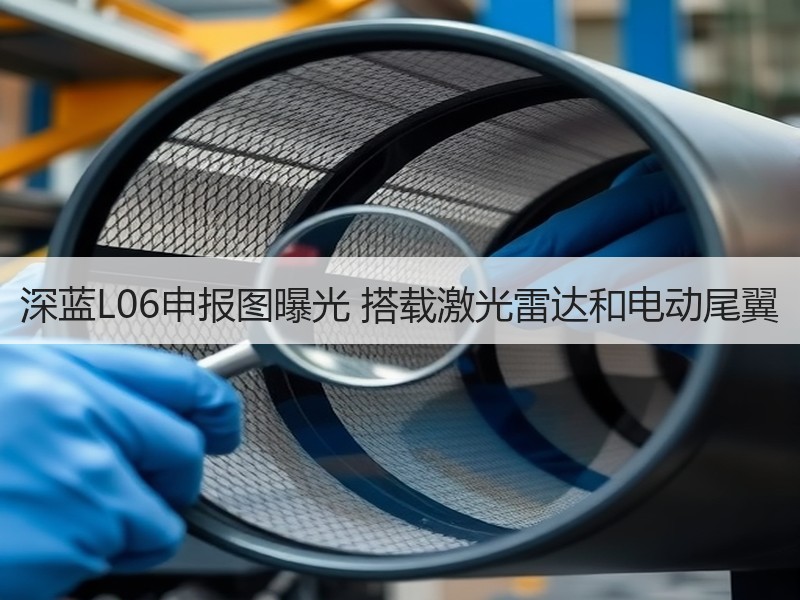 深蓝L06申报图曝光 搭载激光雷达和电动尾翼