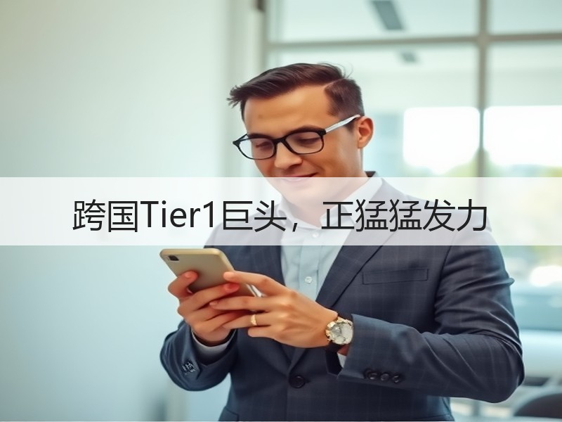 跨国Tier1巨头,正猛猛发力 跨国Tier1巨头,正猛猛发力