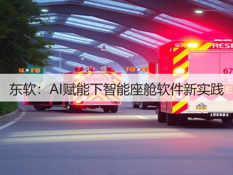 东软：AI赋能下智能座舱软件新实践
