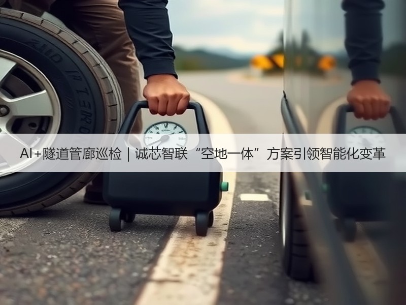 AI+隧道管廊巡检|诚芯智联“空地一体”方案引领智能化变革 AI+隧道管廊巡检|诚芯智联“空地一体”方案引领智能化变革