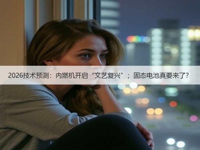 2026技术预测：内燃机开启“文艺复兴”；固态电池真要来了？