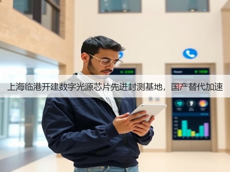 上海临港开建数字光源芯片先进封测基地，国产替代加速