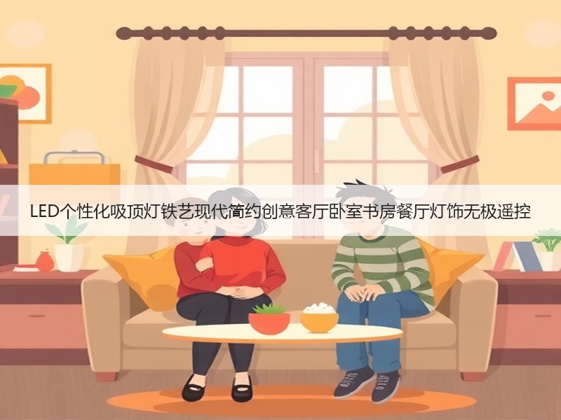 LED个性化吸顶灯铁艺现代简约创意客厅卧室书房餐厅灯饰无极遥控 LED个性化吸顶灯铁艺现代简约创意客厅卧室书房餐厅灯饰无极遥控