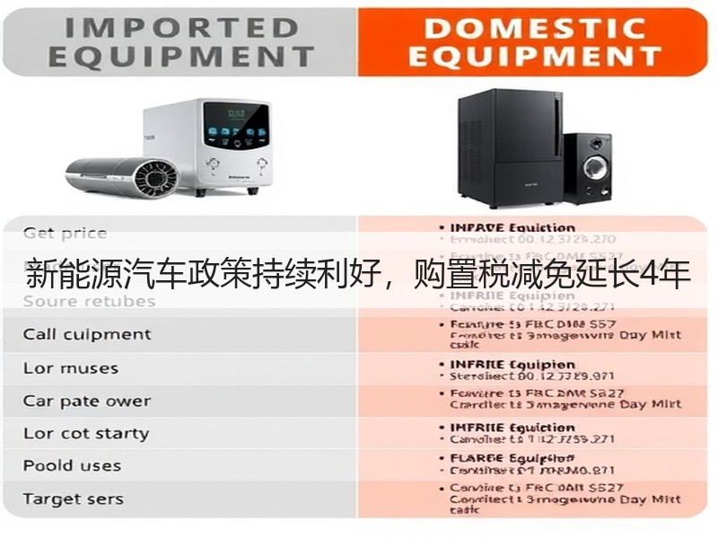 新能源汽车政策持续利好,购置税减免延长4年 新能源汽车政策持续利好,购置税减免延长4年
