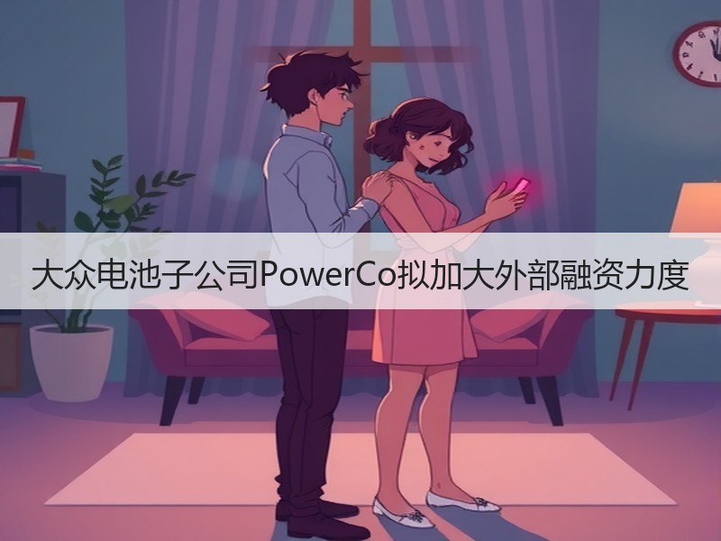 大众电池子公司PowerCo拟加大外部融资力度