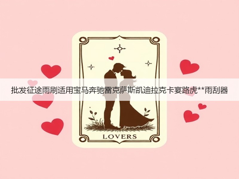批发征途雨刷适用宝马奔驰雷克萨斯凯迪拉克卡宴路虎**雨刮器
