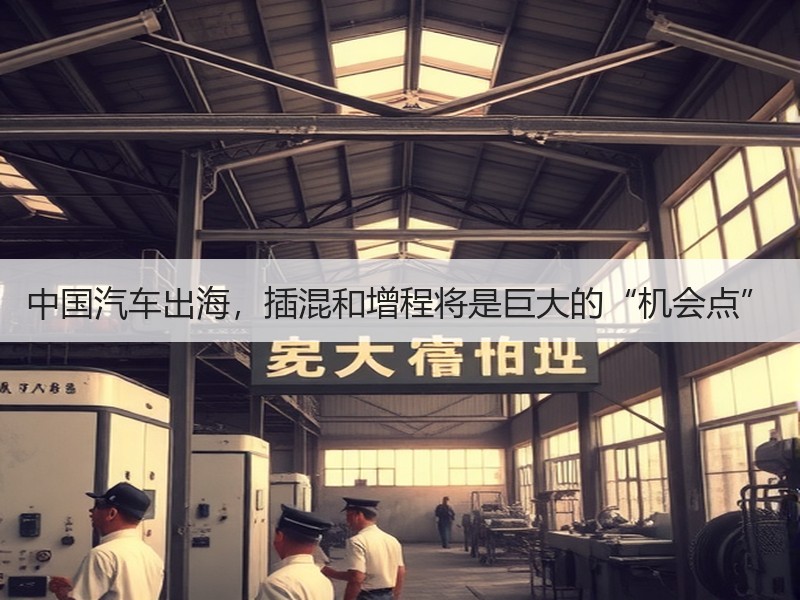 中国汽车出海，插混和增程将是巨大的“机会点”