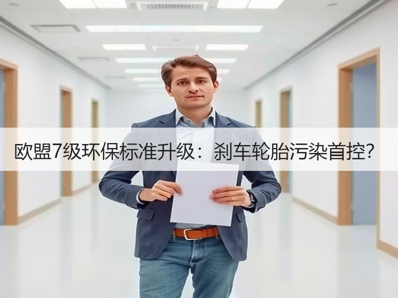 欧盟7级环保标准升级：刹车轮胎污染首控？