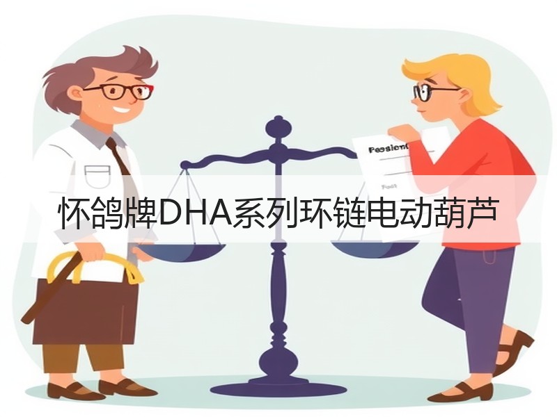 怀鸽牌DHA系列环链电动葫芦 怀鸽牌DHA系列环链电动葫芦