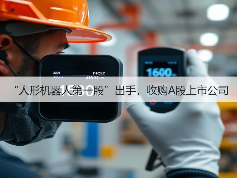 “人形机器人第一股”出手,收购A股上市公司 “人形机器人第一股”出手,收购A股上市公司