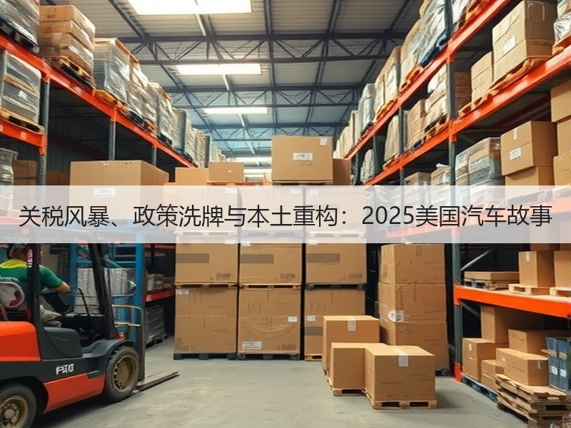 关税风暴、政策洗牌与本土重构:2025美国汽车故事 关税风暴、政策洗牌与本土重构:2025美国汽车故事