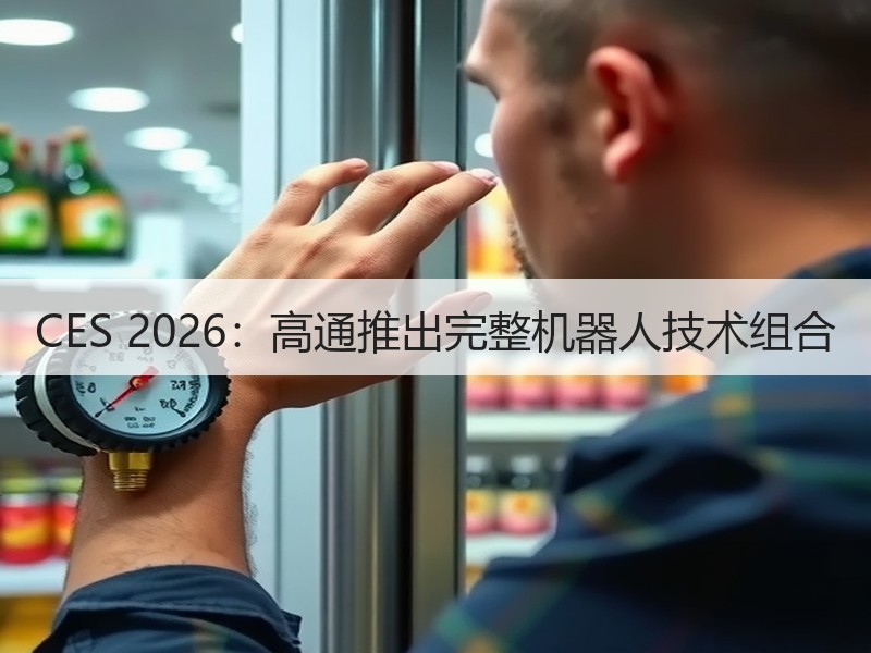 CES 2026:高通推出完整机器人技术组合 CES 2026:高通推出完整机器人技术组合
