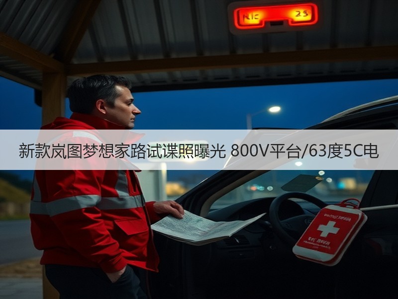 新款岚图梦想家路试谍照曝光 800V平台/63度5C电
