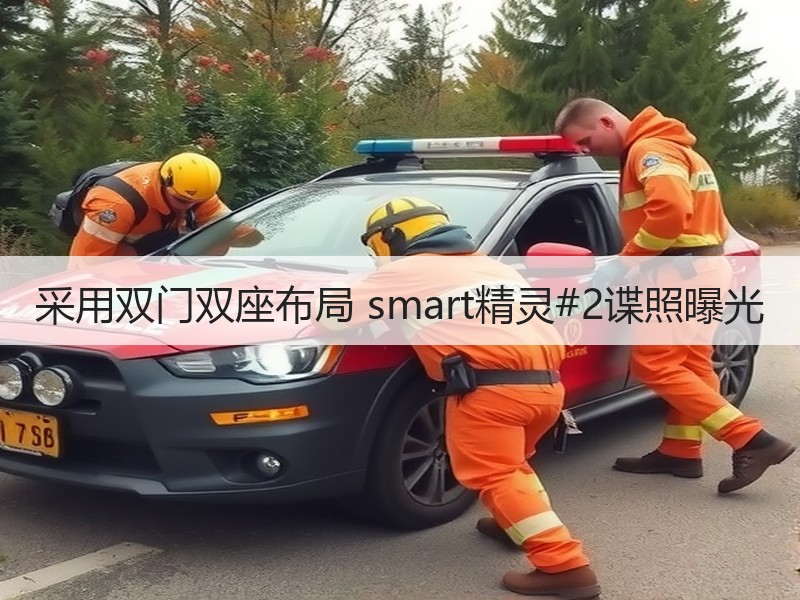 采用双门双座布局 smart精灵#2谍照曝光