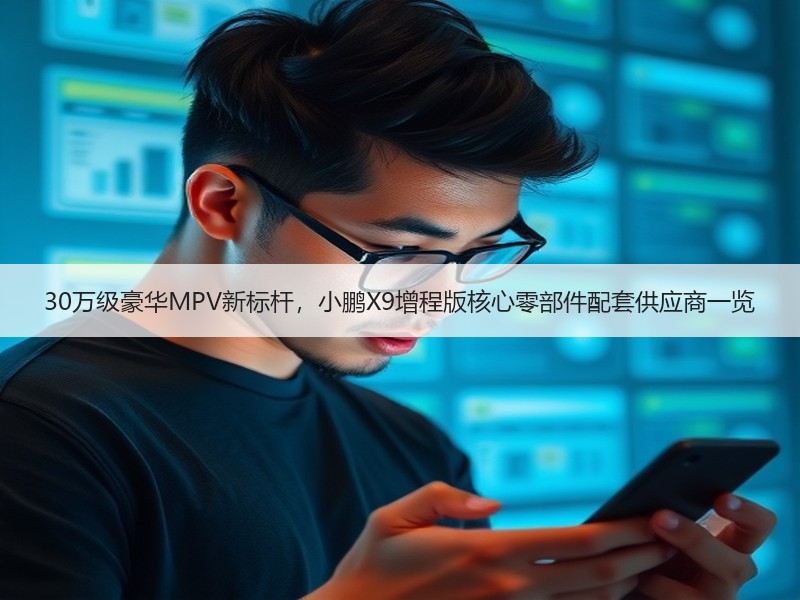 30万级豪华MPV新标杆,小鹏X9增程版核心零部件配套供应商一览 30万级豪华MPV新标杆,小鹏X9增程版核心零部件配套供应商一览