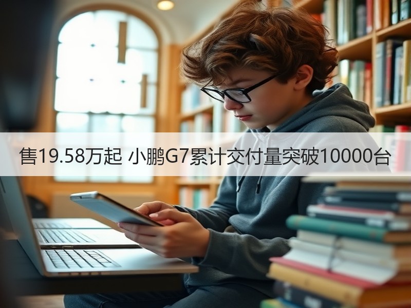 售19.58万起 小鹏G7累计交付量突破10000台