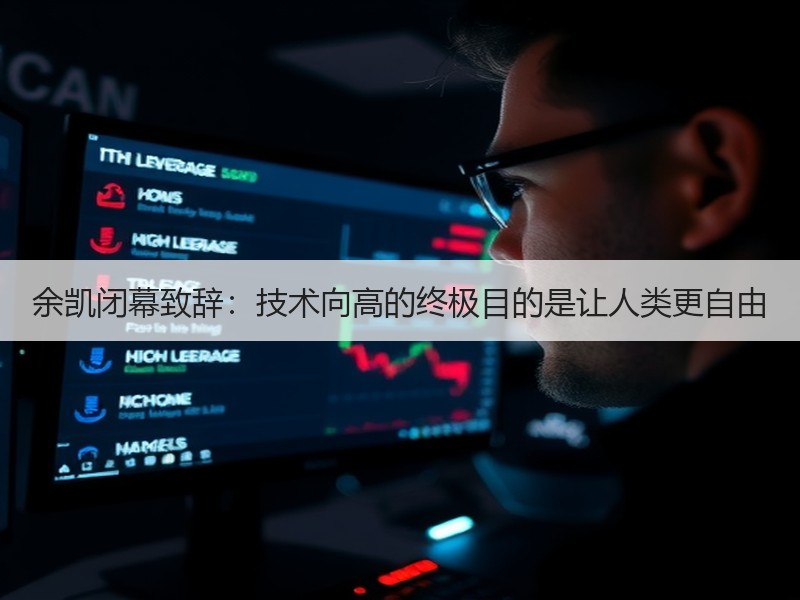 余凯闭幕致辞：技术向高的终极目的是让人类更自由
