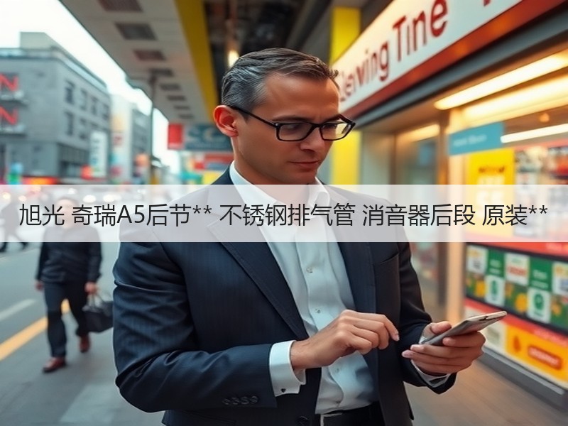 旭光 奇瑞A5后节** 不锈钢排气管 消音器后段 原装**