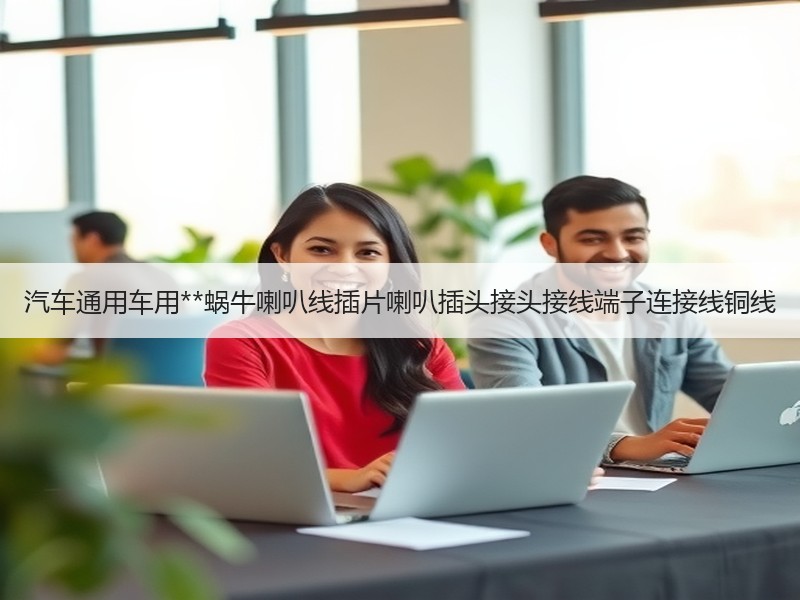 汽车通用车用**蜗牛喇叭线插片喇叭插头接头接线端子连接线铜线 汽车通用车用**蜗牛喇叭线插片喇叭插头接头接线端子连接线铜线