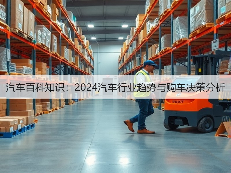 汽车百科知识：2024汽车行业趋势与购车决策分析