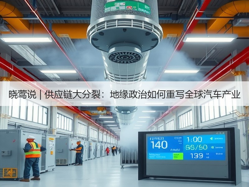 晓莺说 | 供应链大分裂:地缘政治如何重写全球汽车产业 晓莺说 | 供应链大分裂:地缘政治如何重写全球汽车产业