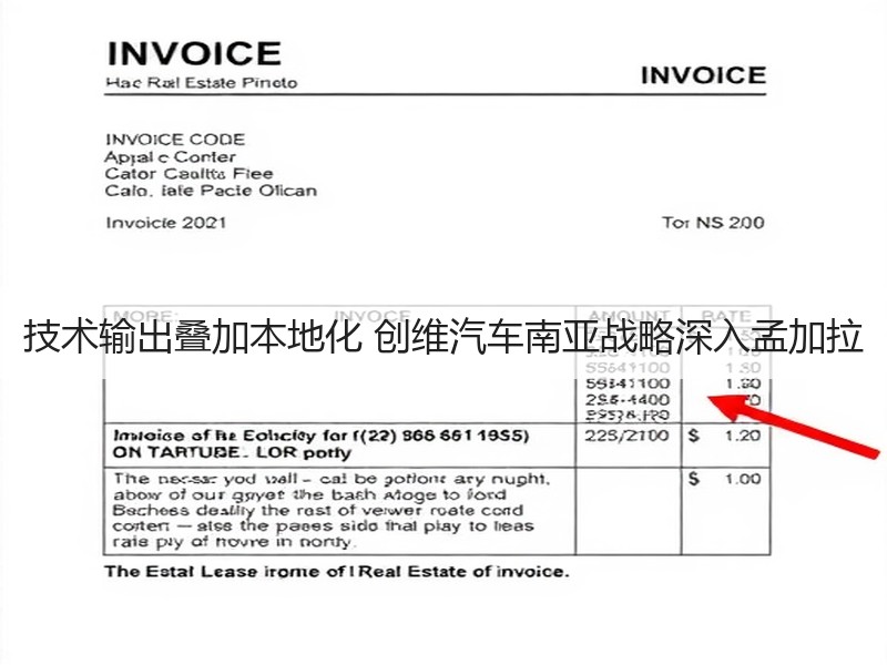 技术输出叠加本地化 创维汽车南亚战略深入孟加拉 技术输出叠加本地化 创维汽车南亚战略深入孟加拉