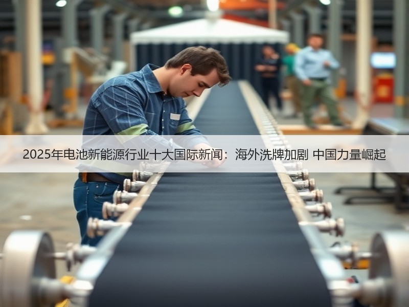 2025年电池新能源行业十大国际新闻：海外洗牌加剧 中国力量崛起