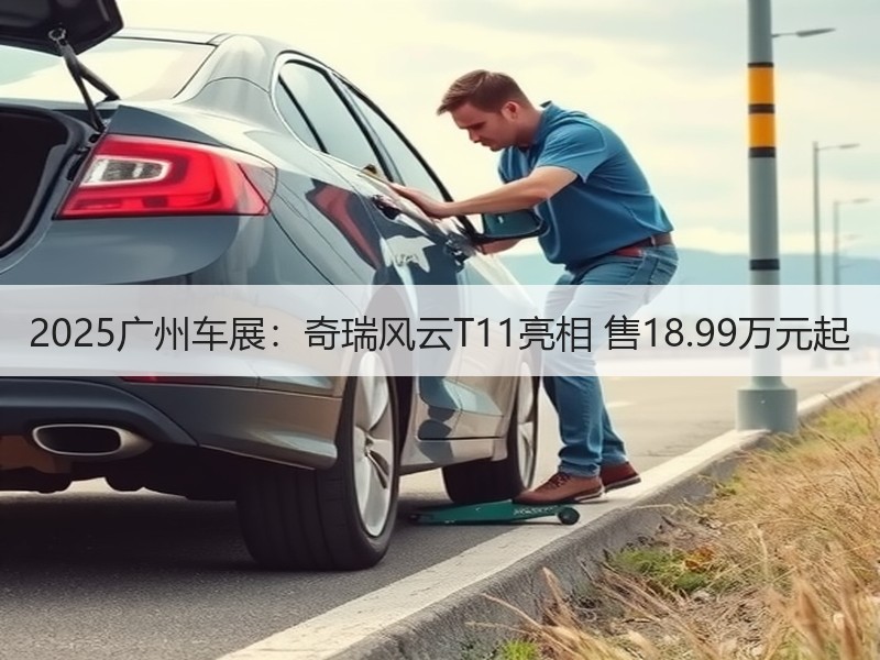 2025广州车展：奇瑞风云T11亮相 售18.99万元起