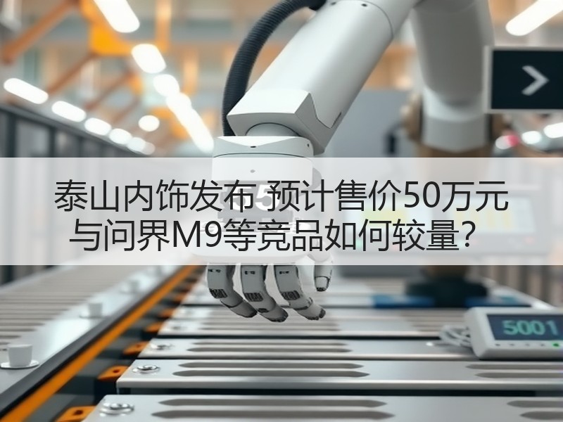 泰山内饰发布 预计售价50万元 与问界M9等竞品如何较量? 泰山内饰发布 预计售价50万元 与问界M9等竞品如何较量?