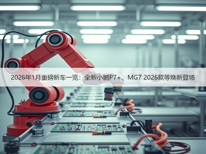 2026年1月重磅新车一览:全新小鹏P7+、MG7 2026款等焕新登场 2026年1月重磅新车一览:全新小鹏P7+、MG7 2026款等焕新登场