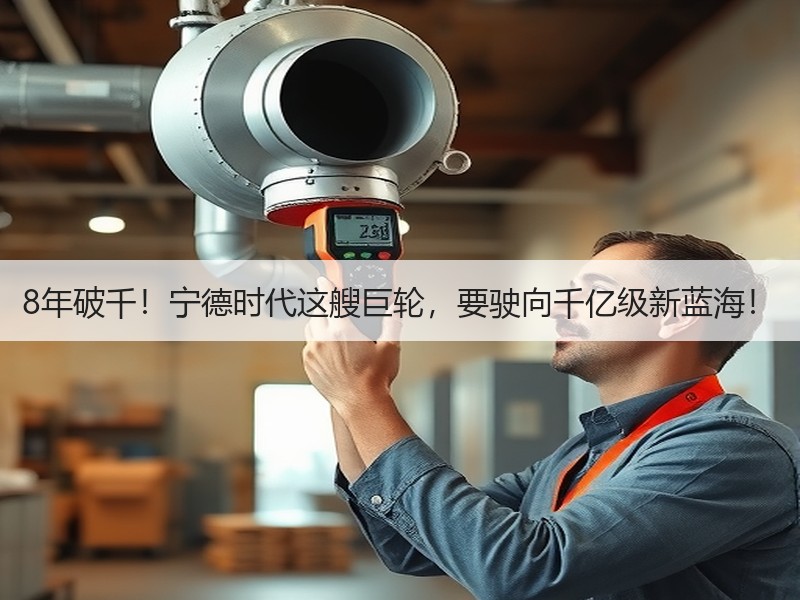 8年破千！宁德时代这艘巨轮，要驶向千亿级新蓝海！
