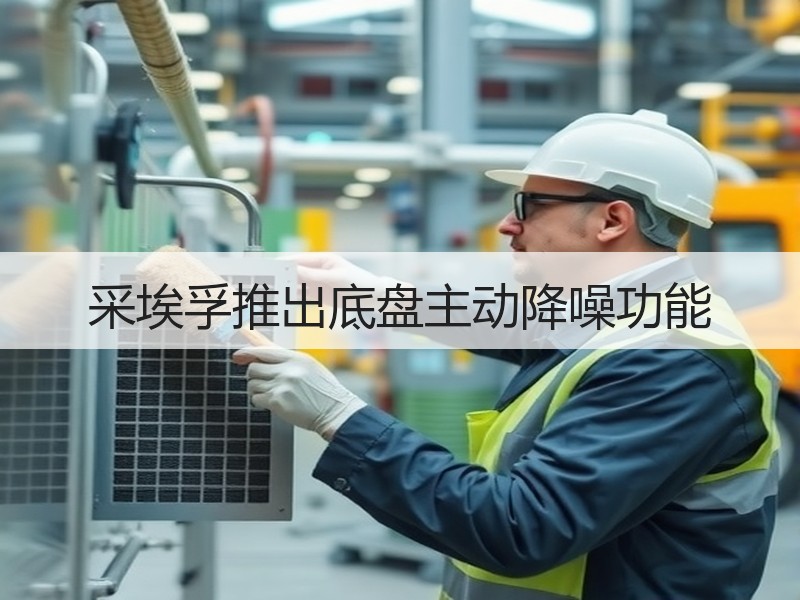 采埃孚推出底盘主动降噪功能 采埃孚推出底盘主动降噪功能
