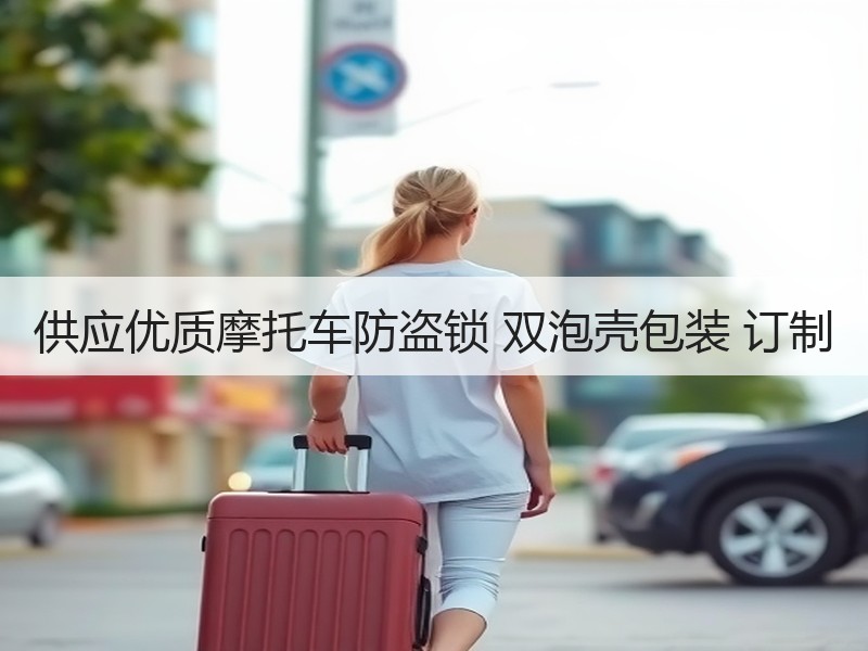 供应优质摩托车防盗锁 双泡壳包装 订制