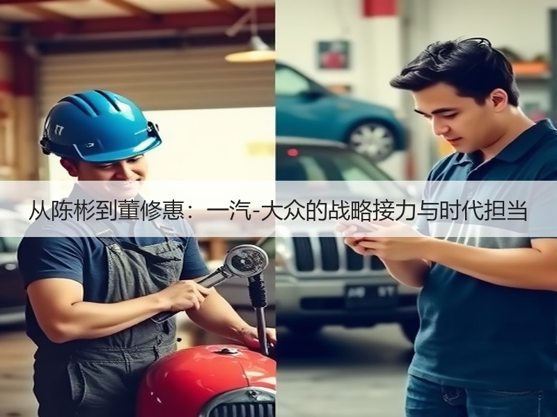从陈彬到董修惠:一汽-大众的战略接力与时代担当 从陈彬到董修惠:一汽-大众的战略接力与时代担当
