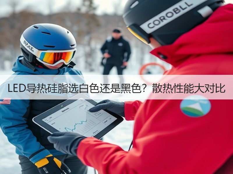 LED导热硅脂选白色还是黑色?散热性能大对比 LED导热硅脂选白色还是黑色?散热性能大对比