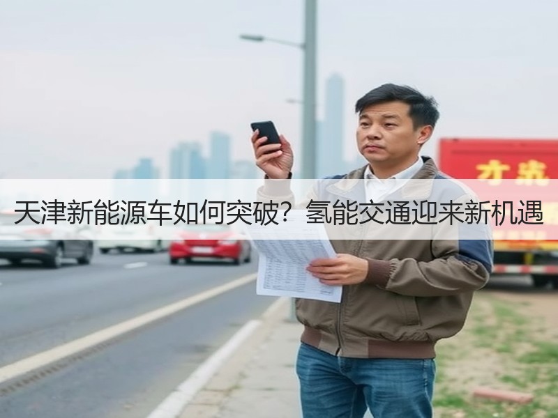 天津新能源车如何突破？氢能交通迎来新机遇