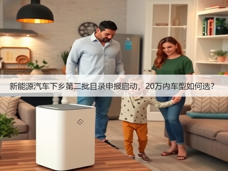 新能源汽车下乡第二批目录申报启动,20万内车型如何选? 新能源汽车下乡第二批目录申报启动,20万内车型如何选?
