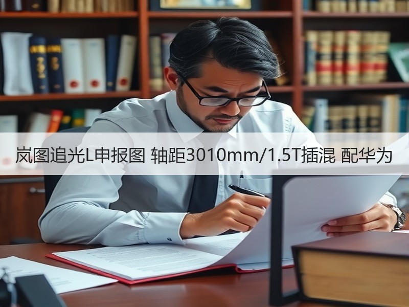 岚图追光L申报图 轴距3010mm/1.5T插混 配华为