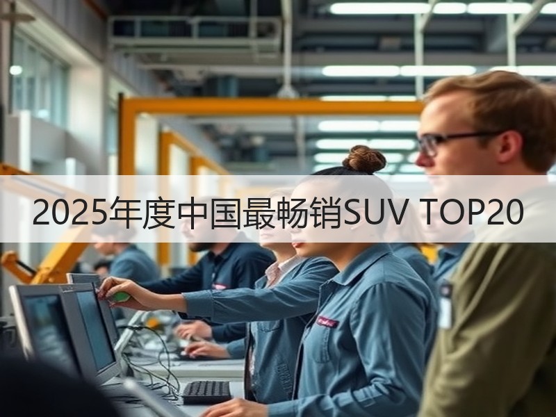 2025年度中国最畅销SUV TOP20