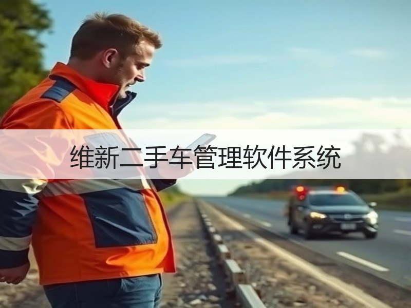 维新二手车管理软件系统