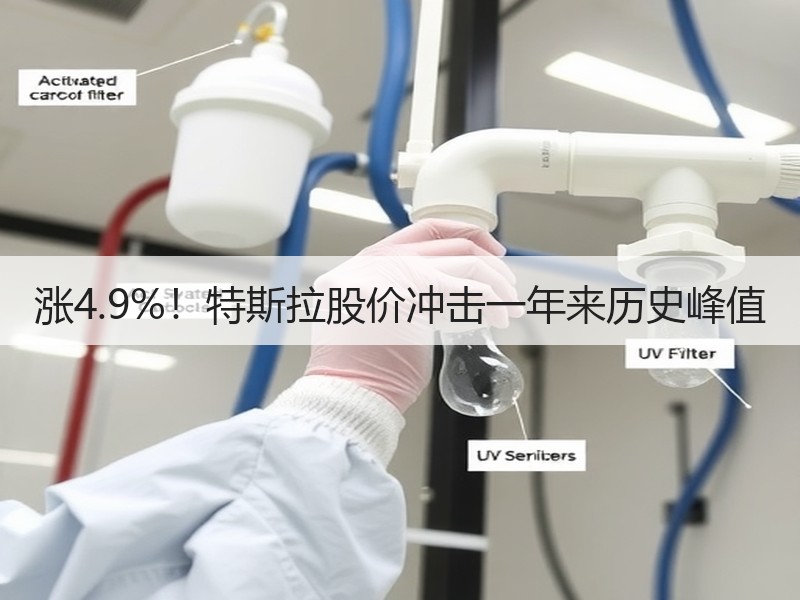 涨4.9%!特斯拉股价冲击一年来历史峰值 涨4.9%!特斯拉股价冲击一年来历史峰值