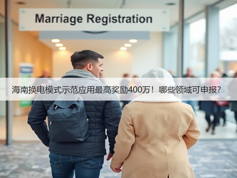 海南换电模式示范应用最高奖励400万!哪些领域可申报? 海南换电模式示范应用最高奖励400万!哪些领域可申报?