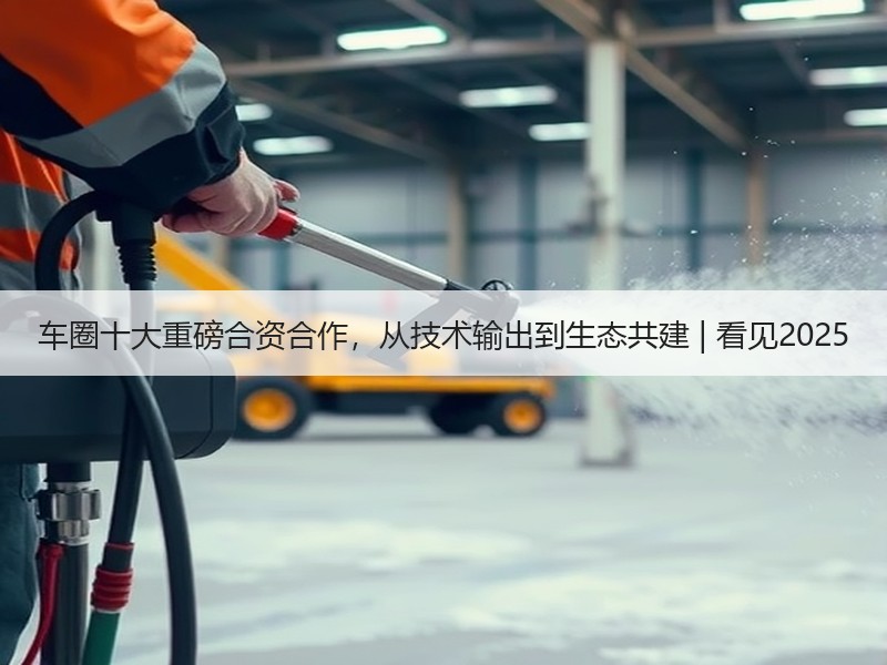 车圈十大重磅合资合作，从技术输出到生态共建 | 看见2025