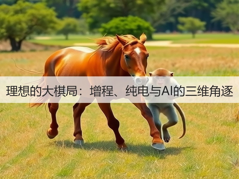 理想的大棋局：增程、纯电与AI的三维角逐