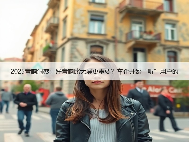 2025音响洞察:好音响比大屏更重要?车企开始“听”用户的 2025音响洞察:好音响比大屏更重要?车企开始“听”用户的