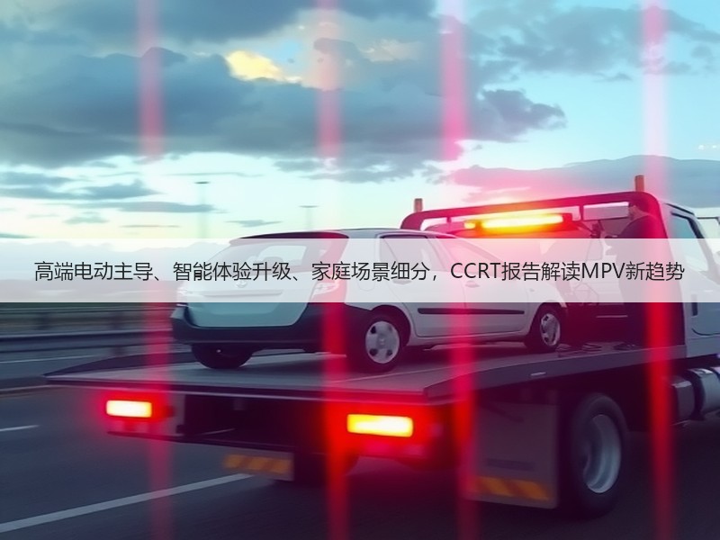 高端电动主导、智能体验升级、家庭场景细分，CCRT报告解读MPV新趋势
